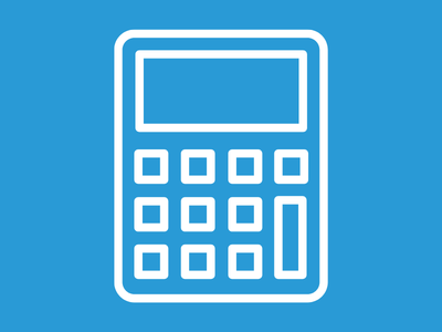 illustratie calculator